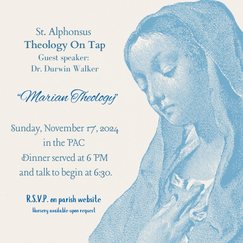 Theology on Tap 11-17-24